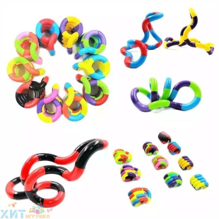 Antistress toy / Puzzle Ball / Snake (tricolor) in assortment 661A, 661A