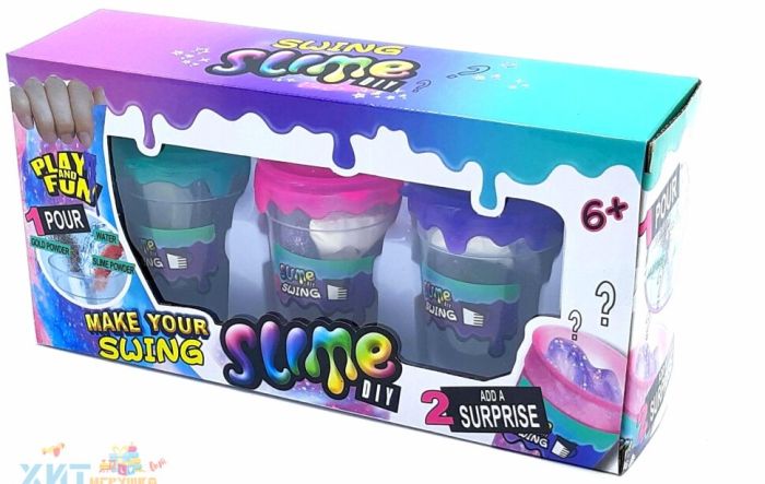 DIY Slime Set 3 pcs 201-Y, 201-Y