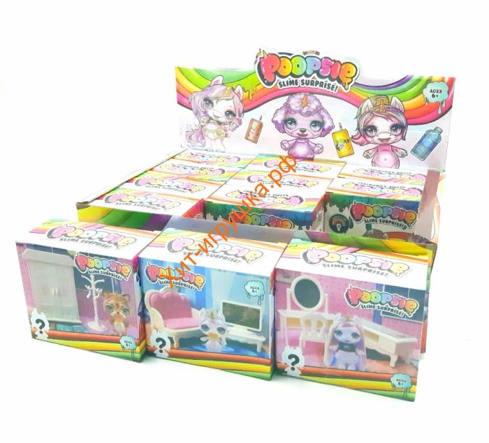 Set Unicorn Surprise bedroom 12 pcs in a block PG5013, PG5013