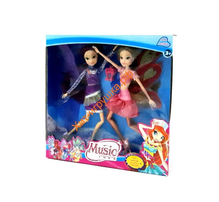 Winx dolls 2 pcs in assortment BLD027/3116A, BLD027/3116A