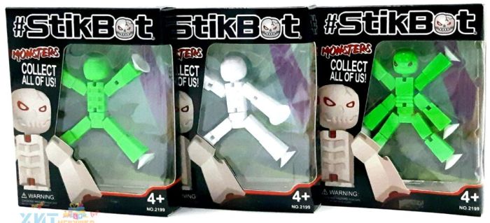 StickBot Monster 1 pc in assortment JM-19/2199, JM-19/2199