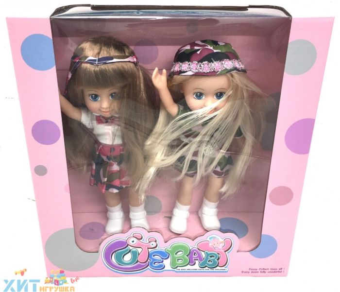 Dolls 2 pcs in assortment TD9966A, TD9966A