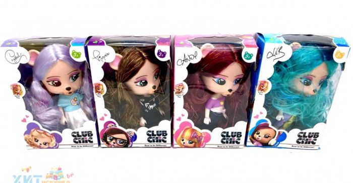 Club Chic doll in assortment 01910A-1, 01910A-1