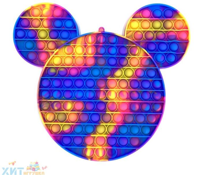 POP IT antistress Sensory bubble toy MICKEY MOUSE Large / Eternal bubble, popit_mikki_big