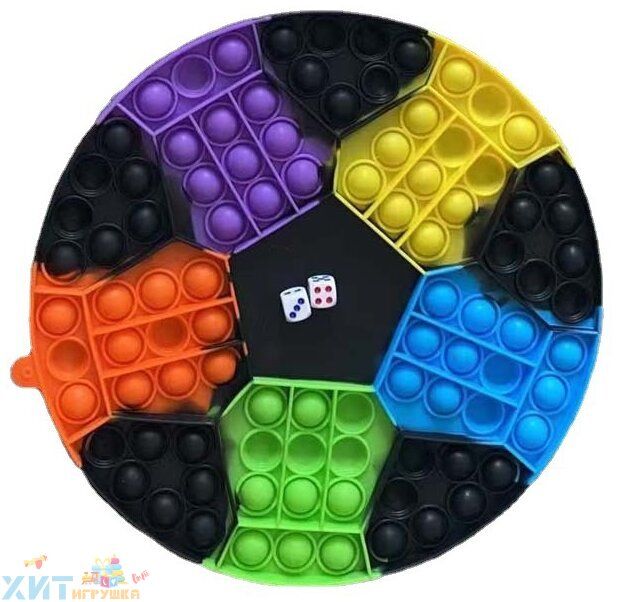 POP IT antistress Sensory toy with bubbles / POP IT PLAY FIELD BALL, popit_pole4/HSZQ