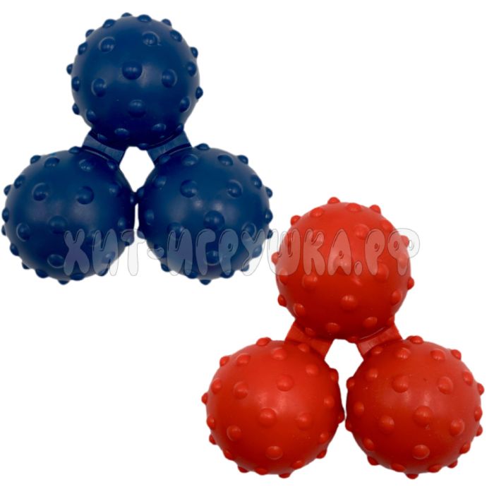 Fidget ball / fidget toy / sensory toy / Antistress / massage ball TRIPLE in assortment SHM-3, SHM-3