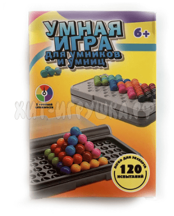 Puzzle Smart Game for Smarties and Smarties IQ21-1A, IQ21-1A