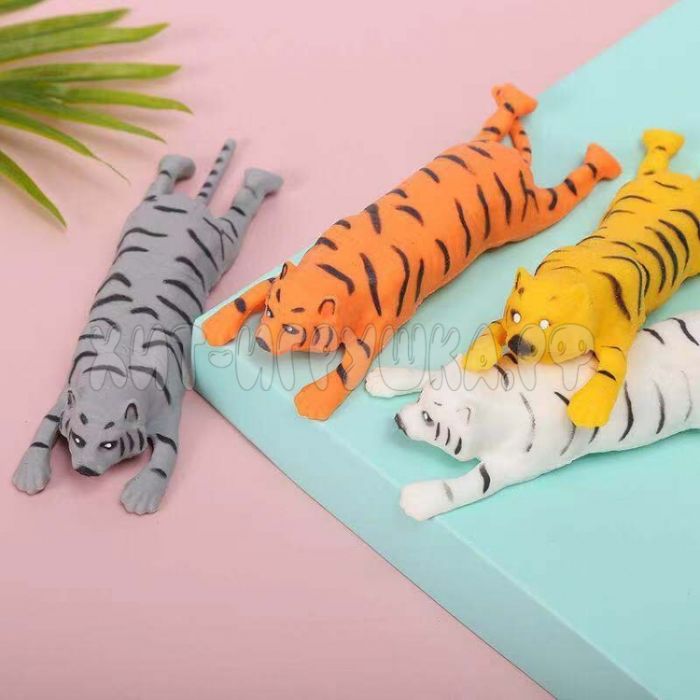 Antistress toffee / pulp / squish Tiger in assortment 2021-02, 2021-02