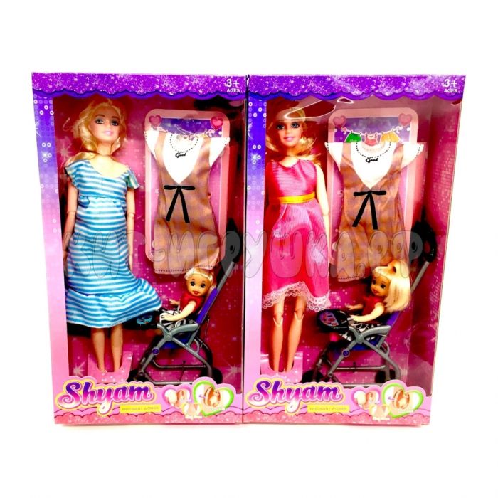 Doll pregnant with baby doll in assortment 539, 539