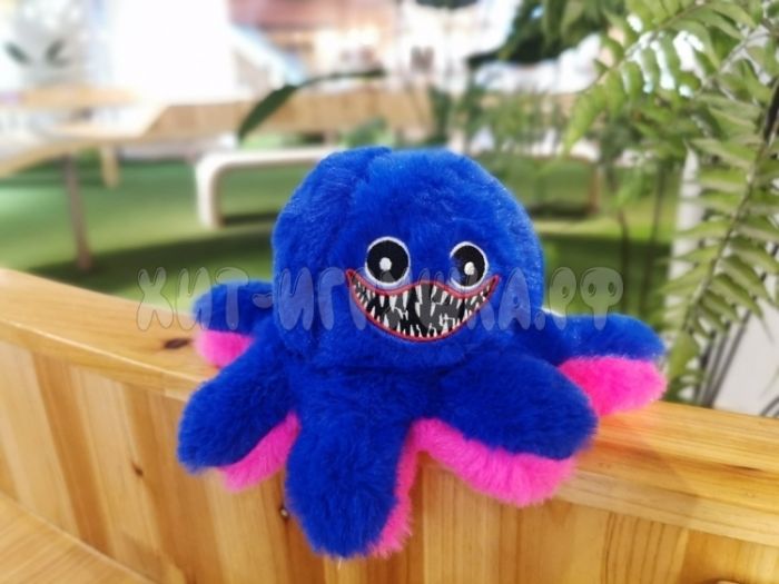 Huggy Wuggy Changeling (fluffy) / Changeling Octopussy / Huggy Wuggy / Huggy Wuggy soft toy 10*19 cm HW_WR2, HW_WR2