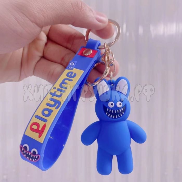 Big silicone keychain with carabiner HARE Hagi Waghy Huggy Wuggy Huggy Wuggy in assortment br_hw5, br_hw5