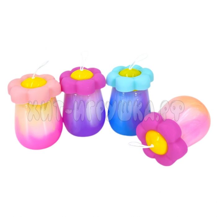 Slime multi-colored Flower 1 pcs in assortment LY-22, LY-22 / LY-23