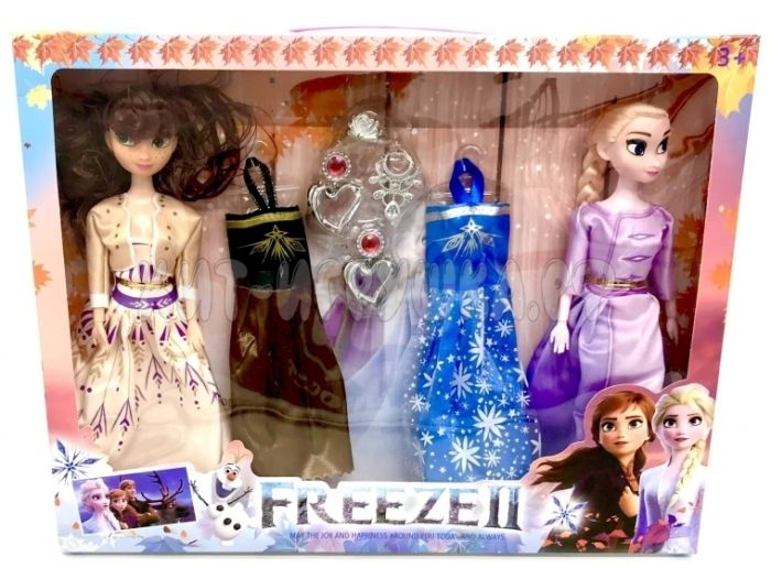 Set of dolls Cold 2 pcs with accessories 826-4, 826-4