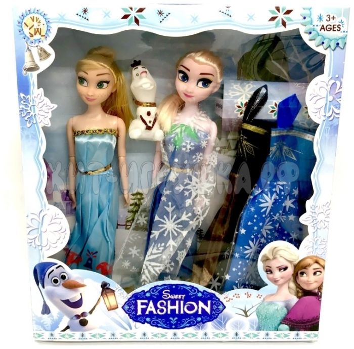 Set of dolls Cold 2 pcs with accessories 659, 659