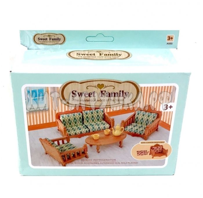 Play furniture set Family 012-19B, 012-19B